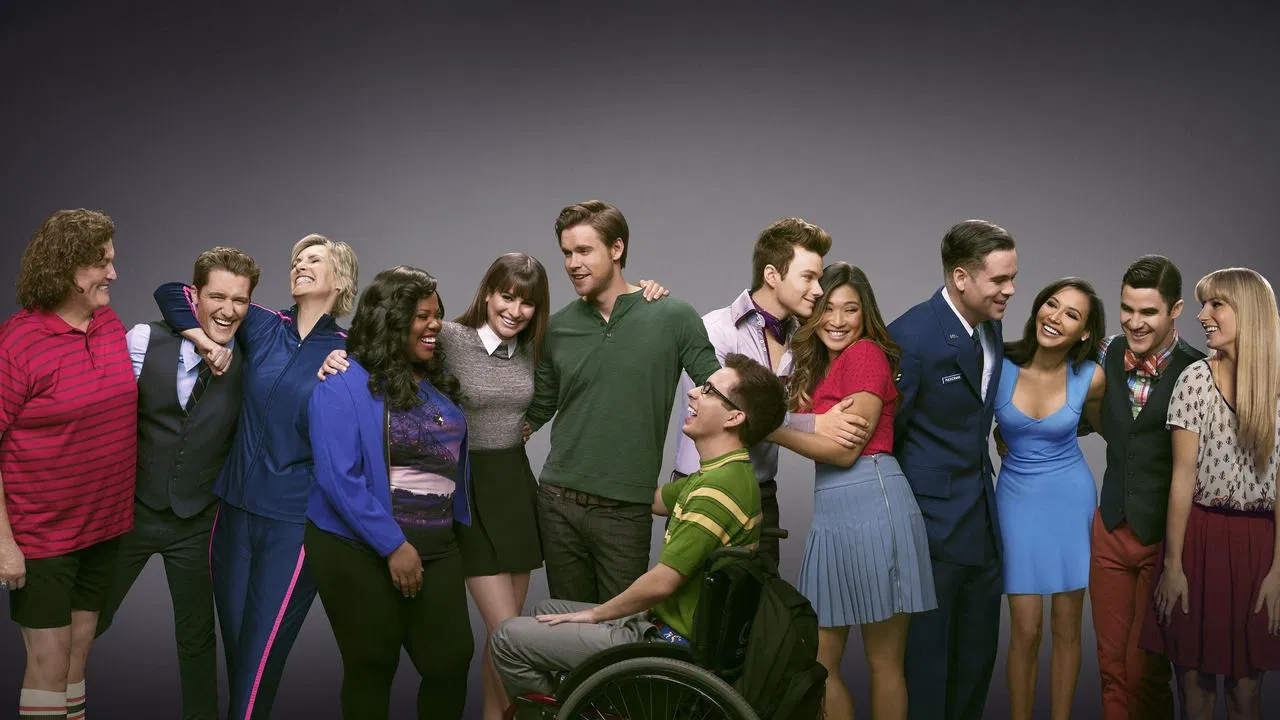 Glee backdrop