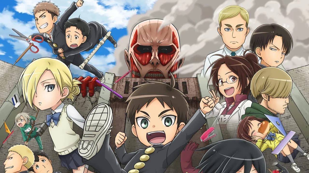Attack on Titan: Junior High backdrop