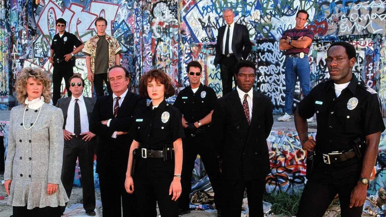 Cop Rock backdrop