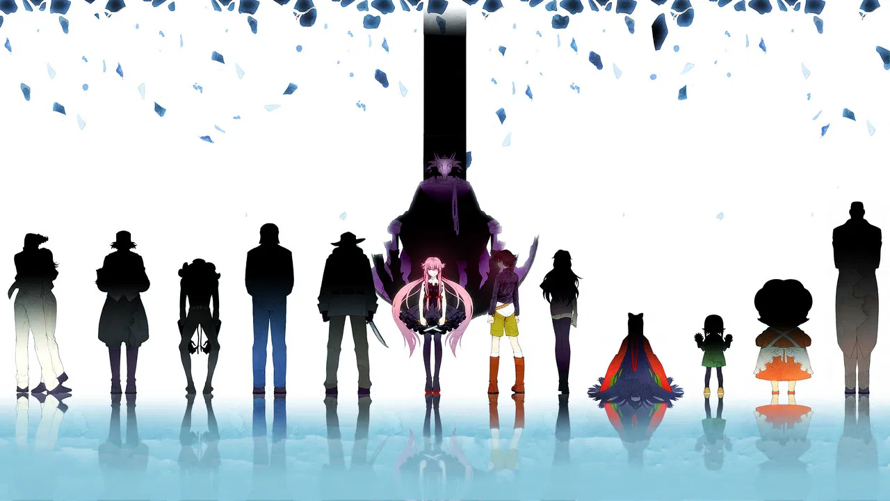 The Future Diary backdrop