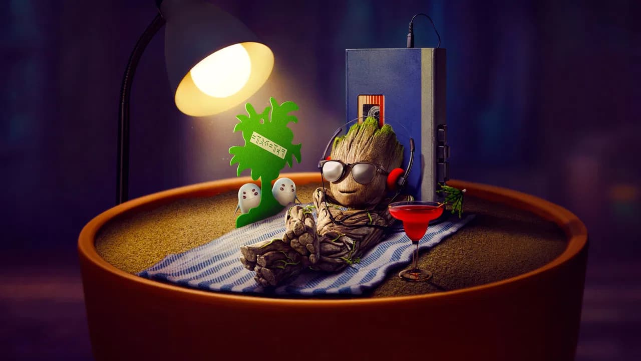 I Am Groot backdrop