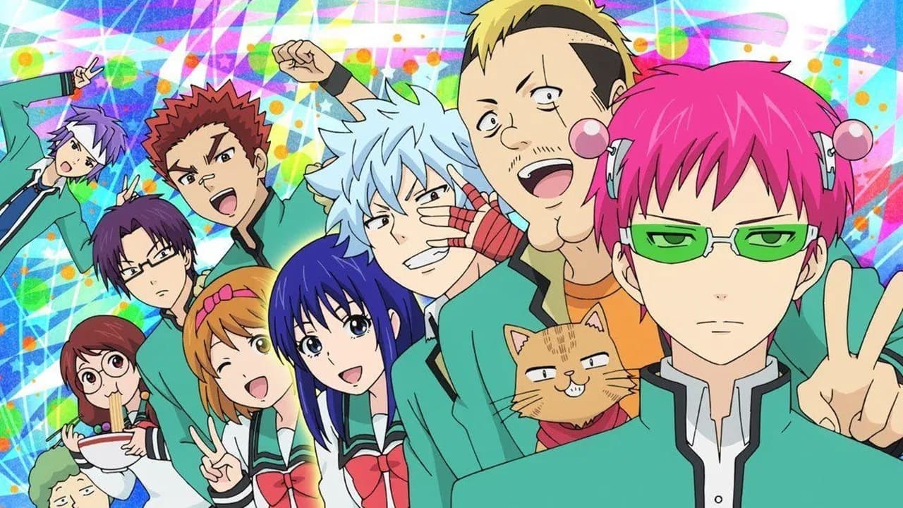 The Disastrous Life of Saiki K. backdrop