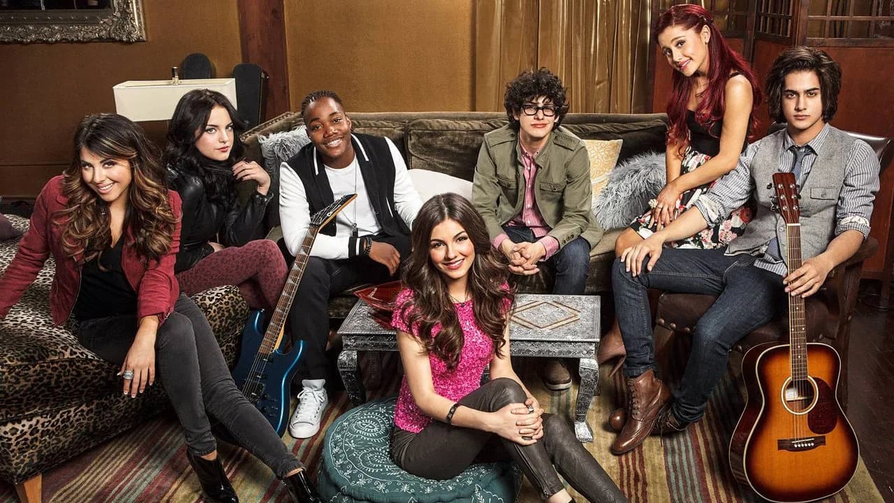 Victorious backdrop