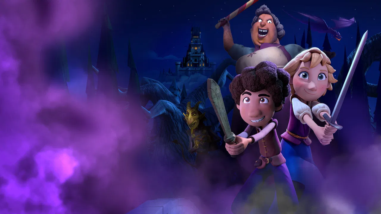 A Tale Dark & Grimm backdrop