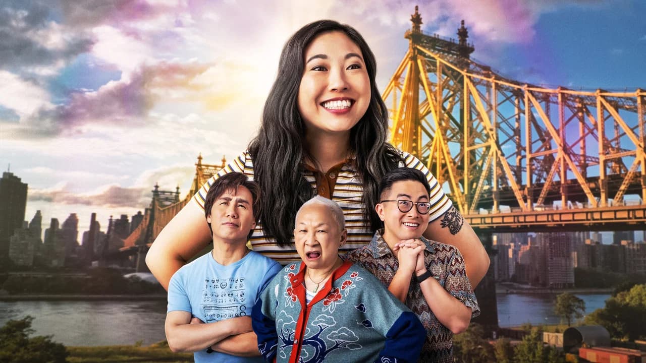 Awkwafina Is Nora from Queens backdrop