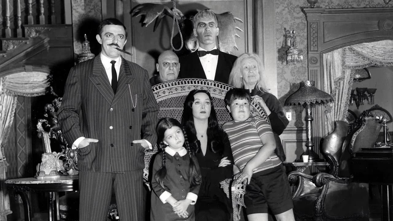 The Addams Family backdrop