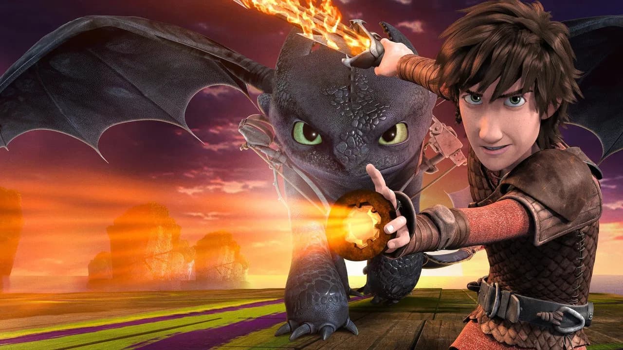 Dragons: Race to the Edge backdrop
