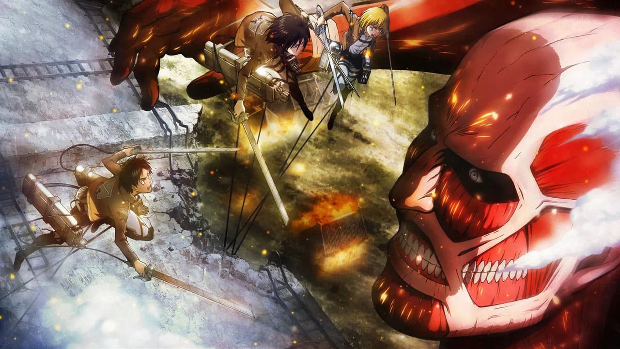 Attack on Titan backdrop