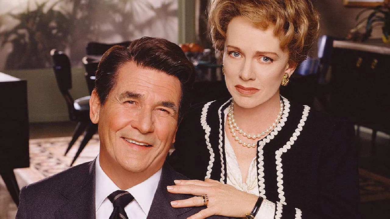 The Reagans backdrop